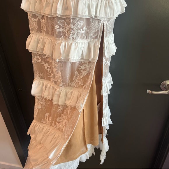 V. Chapman The Cassia Maxi Dress in White Size 0 NEW! New with tags! - Picture 6 of 13